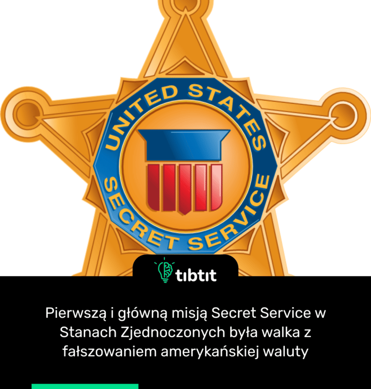 Pierwszą i główną misją Secret Service w Stanach Zjednoczonych była walka z fałszowaniem amerykańskiej waluty