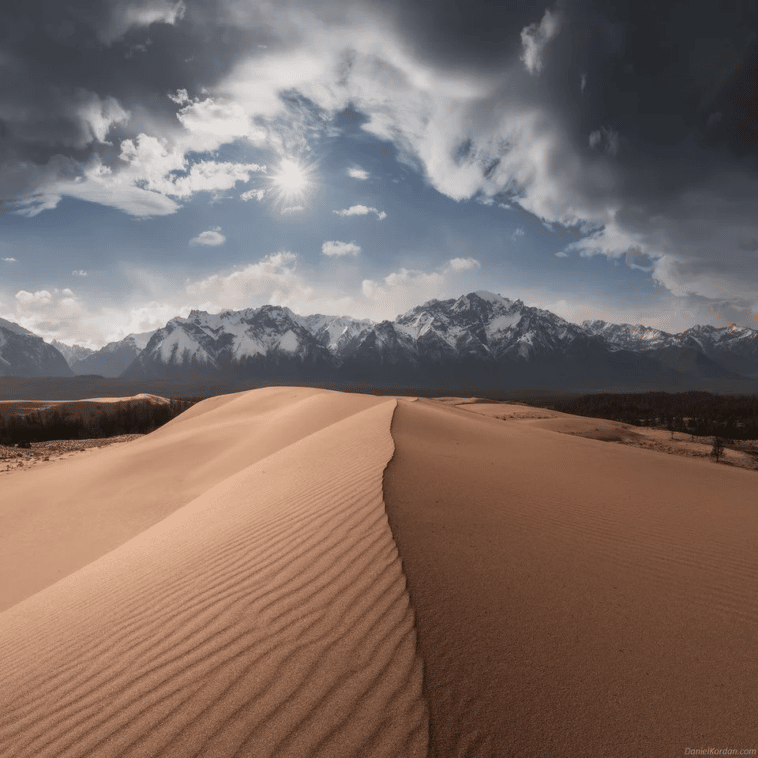Pustynia Chara w Rosji. Pasmo górskie Kodar w rosyjskiej tajdze