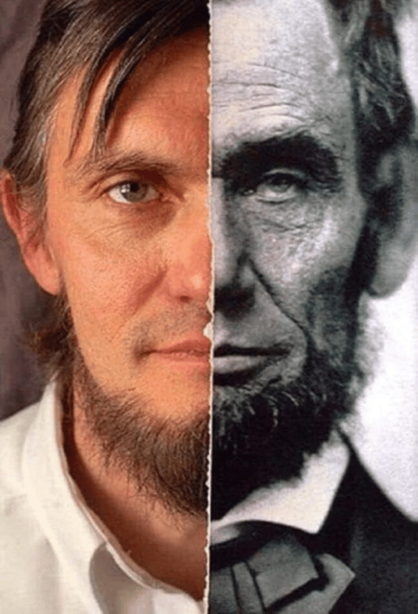 Ralph Lincoln, kuzyn z 11. pokolenia prezydenta Abrahama Lincolna.