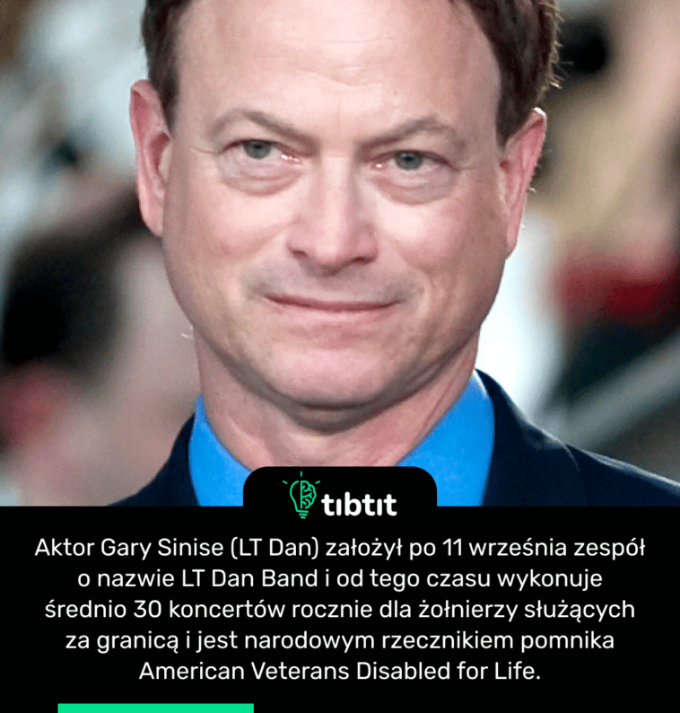 Aktor Gary Sinise (LT Dan) założył po 11 września zespół o nazwie LT Dan Band i od tego czasu wykonuje średnio 30 koncertów rocznie dla żołnierzy służących za granicą i jest narodowym rzecznikiem pomnika American Veterans Disabled for Life.