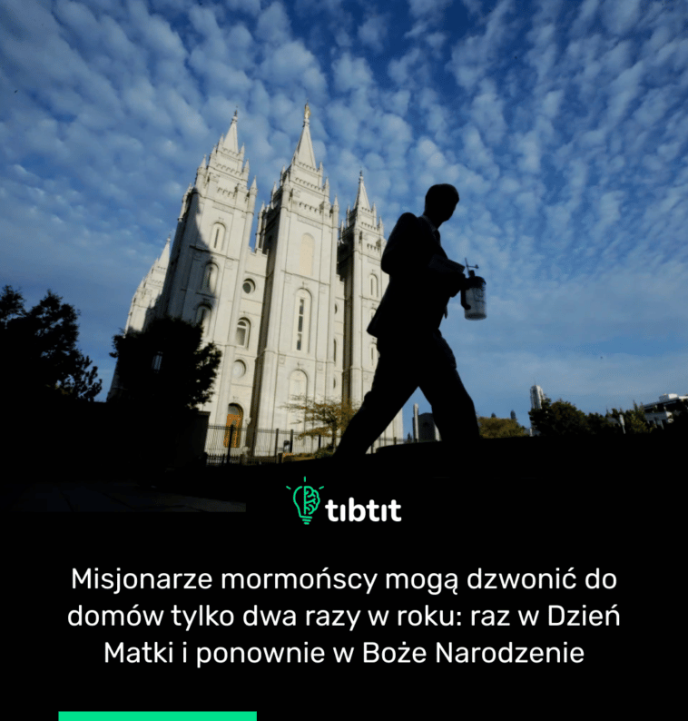 Misjonarze mormońscy mogą dzwonić do domów tylko dwa razy w roku: raz w Dzień Matki i ponownie w Boże Narodzenie