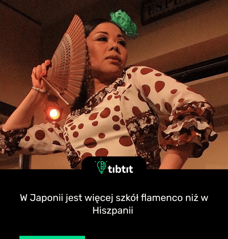 W Japonii jest więcej szkół flamenco niż w Hiszpanii