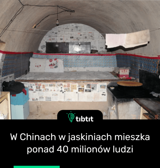 W Chinach w jaskiniach mieszka ponad 40 milionów ludzi