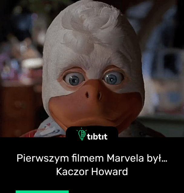 Pierwszym filmem Marvela był… Kaczor Howard