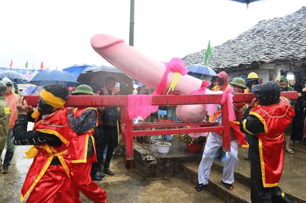 Święto płodności Ná Nhèm, Lang Son, Wietnam