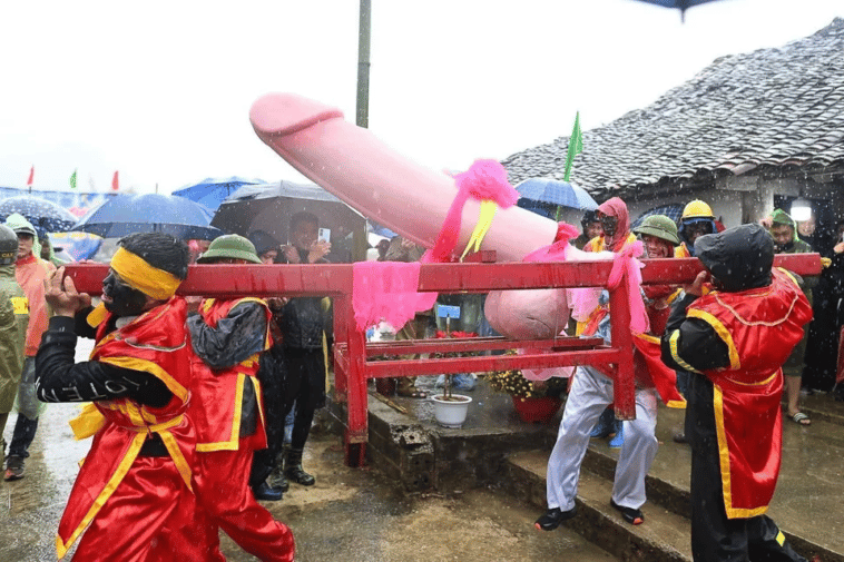 Święto płodności Ná Nhèm, Lang Son, Wietnam