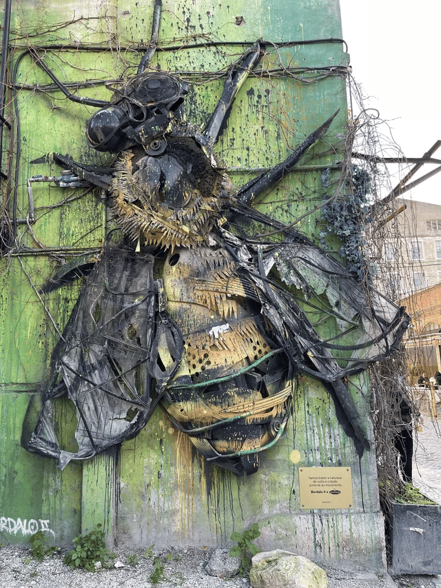 Sztuka uliczna w Lizbonie, Portugalia