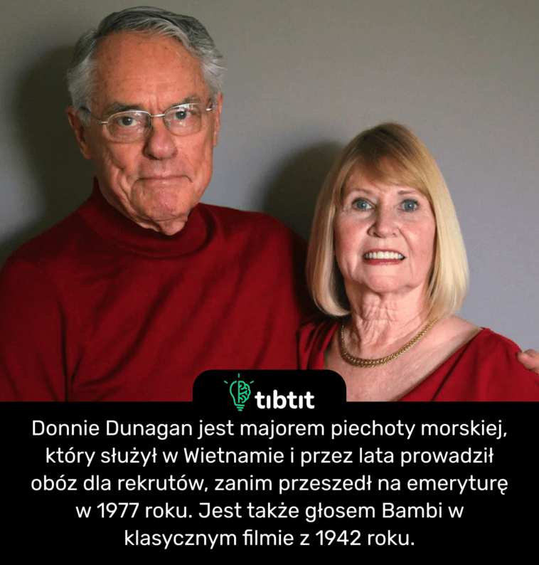 Donnie Dunagan jest majorem piechoty morskiej, który służył w Wietnamie i przez lata prowadził obóz dla rekrutów, zanim przeszedł na emeryturę w 1977 roku. Jest także głosem Bambi w klasycznym filmie z 1942 roku.