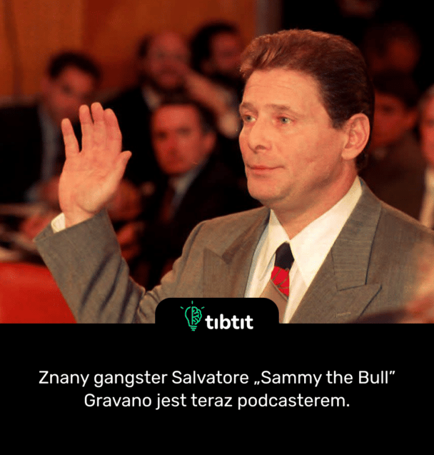 Znany gangster Salvatore „Sammy the Bull” Gravano jest teraz podcasterem.