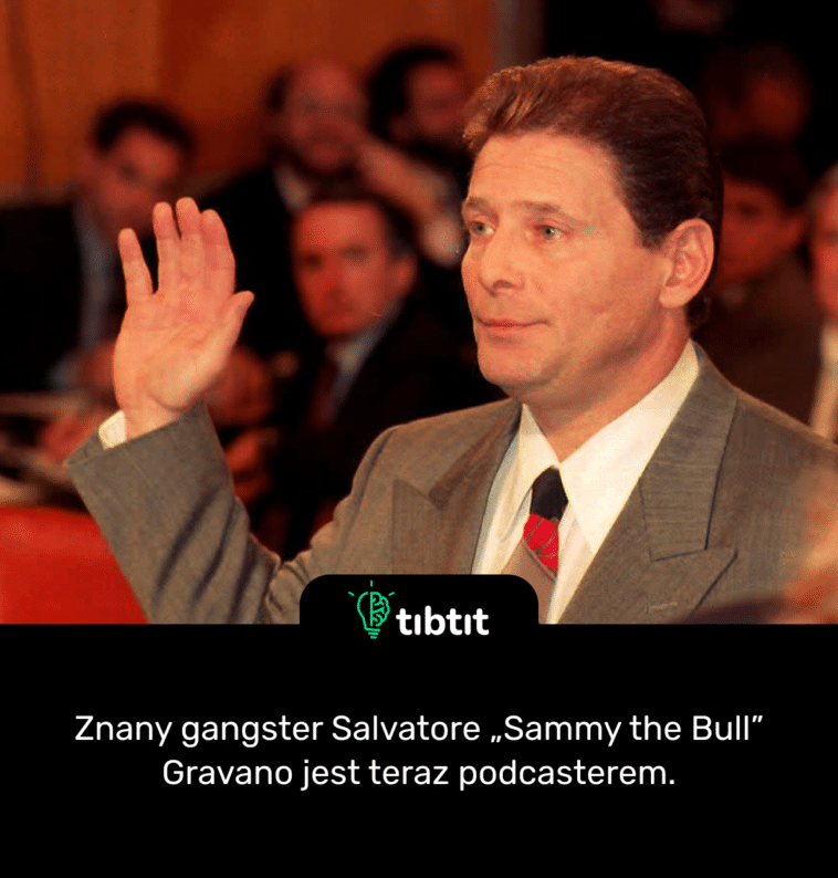 Znany gangster Salvatore „Sammy the Bull” Gravano jest teraz podcasterem.