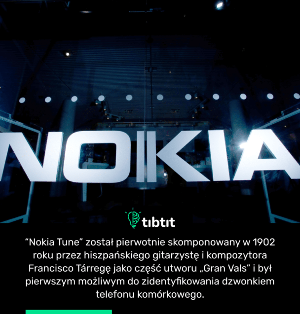 “Nokia Tune” został pierwotnie skomponowany w 1902 roku przez hiszpańskiego gitarzystę i kompozytora Francisco Tárregę jako część utworu „Gran Vals” i był pierwszym możliwym do zidentyfikowania dzwonkiem telefonu komórkowego.