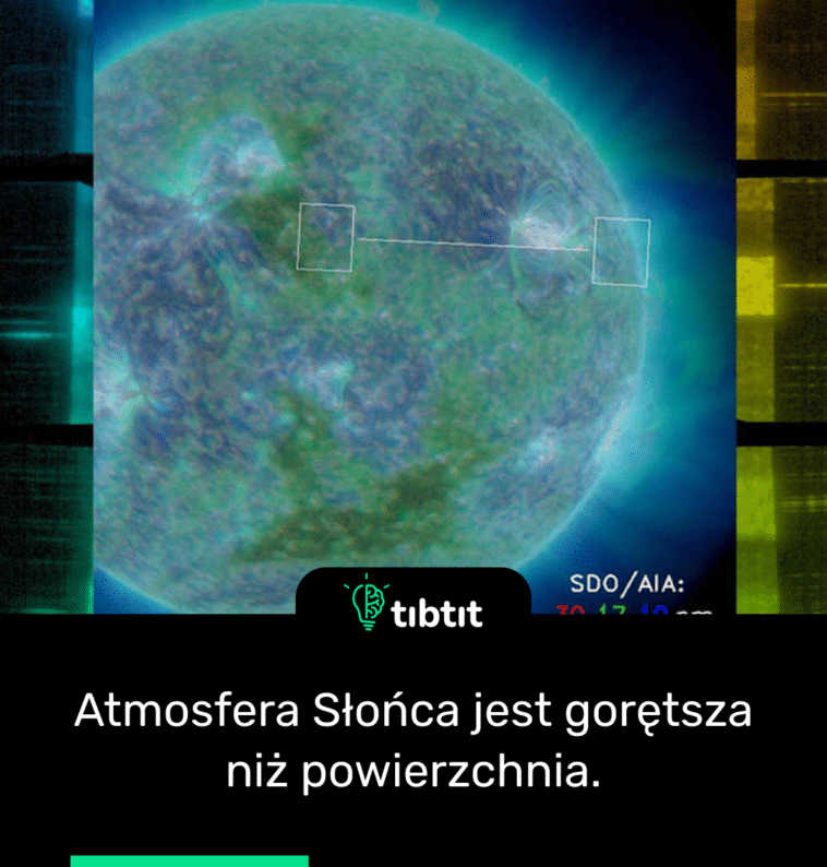 Atmosfera Słońca jest gorętsza niż powierzchnia.