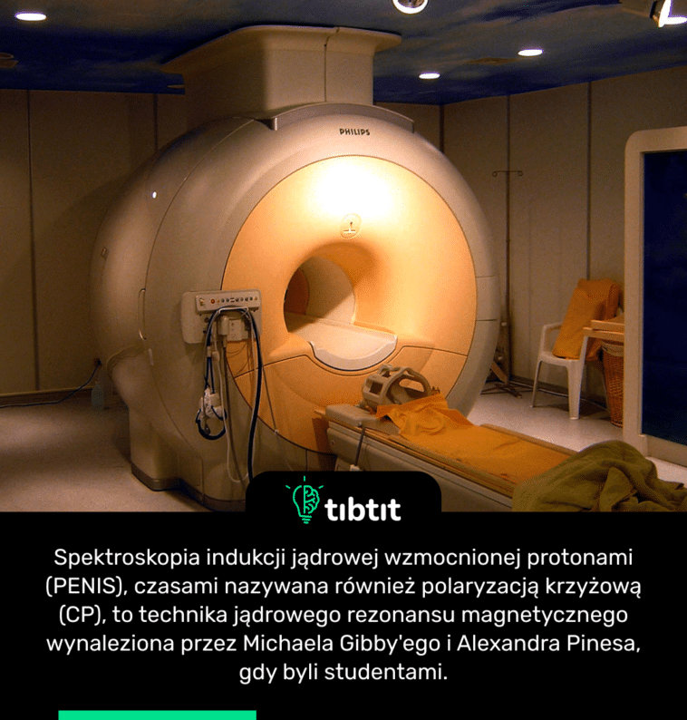 Spektroskopia indukcji jądrowej wzmocnionej protonami (PENIS), czasami nazywana również polaryzacją krzyżową (CP), to technika jądrowego rezonansu magnetycznego wynaleziona przez Michaela Gibby'ego i Alexandra Pinesa, gdy byli studentami.